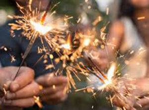 Fireworks and Hands